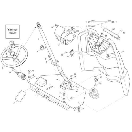 Pilot Stand Assembly
