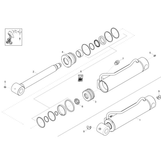 Lift Cylinder Assembly