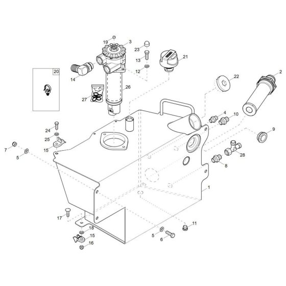 Hydraulic Tank Assembly
