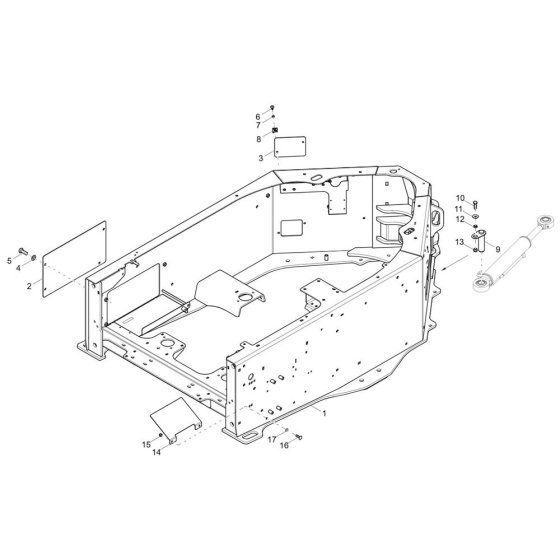 Frame Drive Unit for Wacker DW50-2