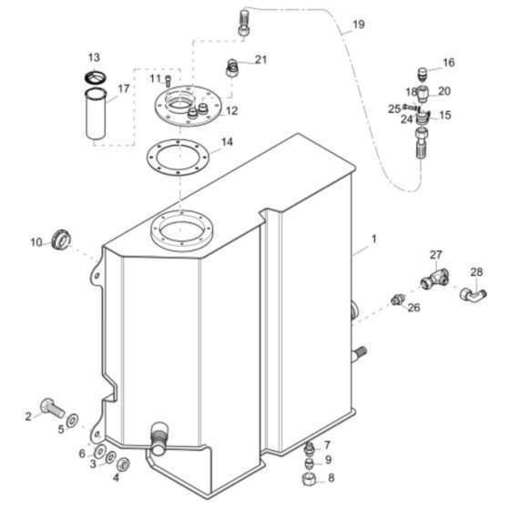 Hydraulic Tank Assembly