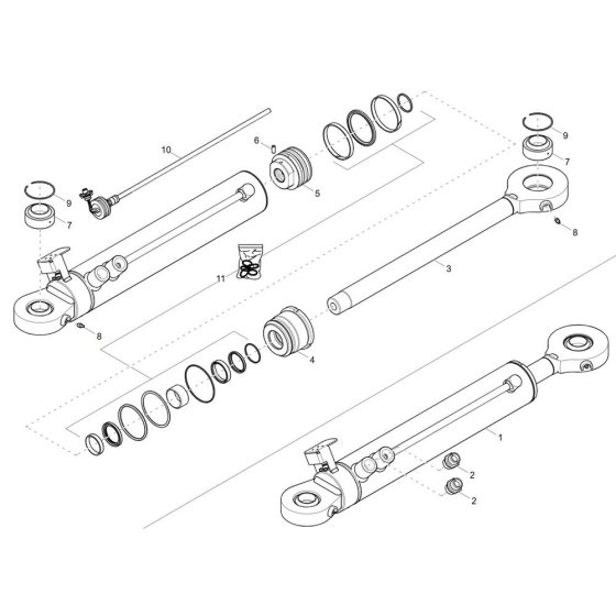 Steering Cylinder Assembly