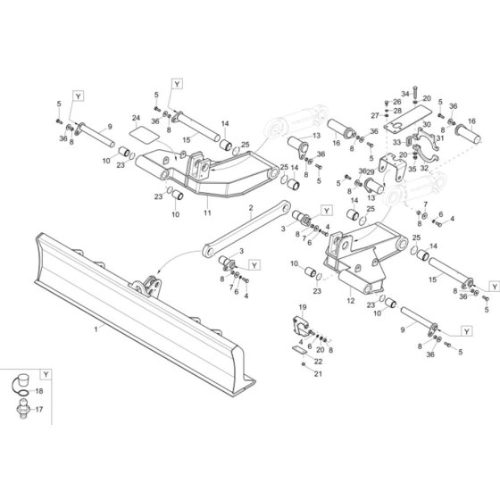 Dozer Blade Assembly