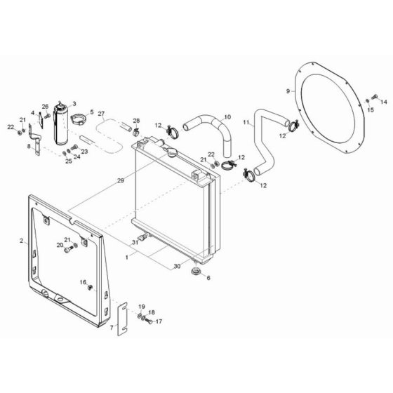 Water Cooler Assembly