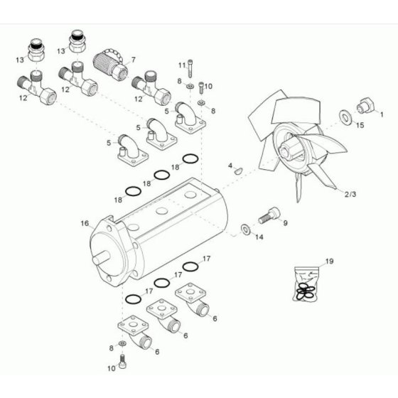 Gear Pump for Wacker TD9