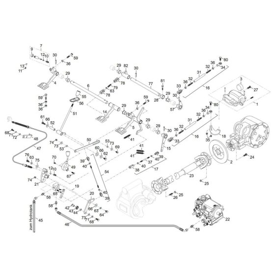 Brake Assembly for TH412