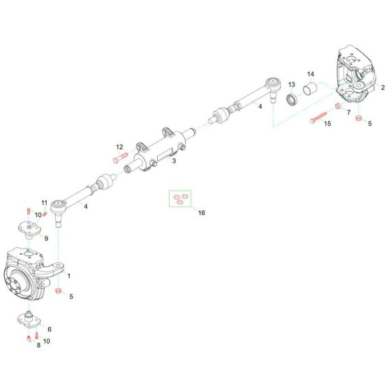 Steering Cylinder Assembly
