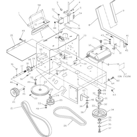 Transmission & Shifter Assembly