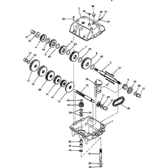 Transmission Assembly for WG4815E