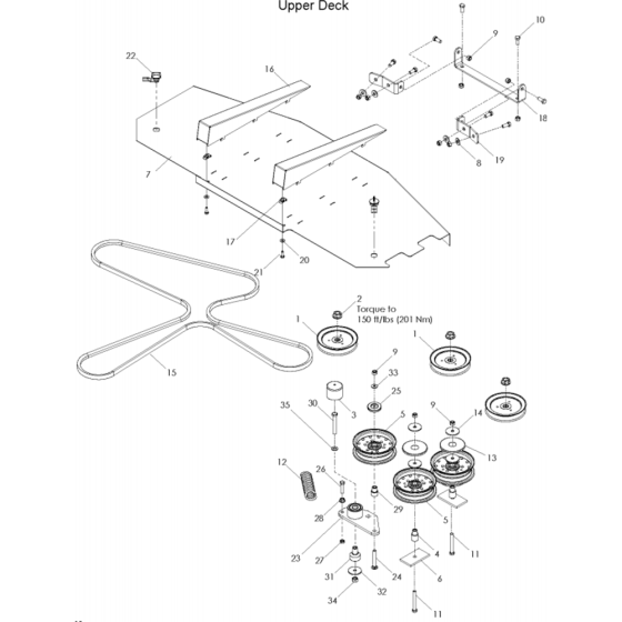 Mower Deck 48" Assembly