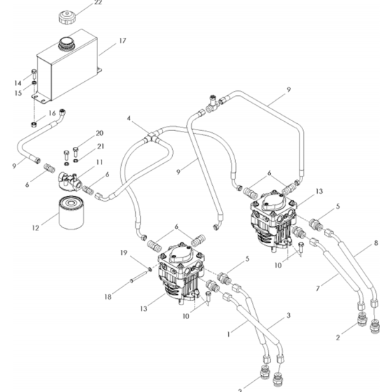 Hydraulic Pump Assembly