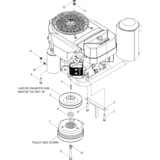 Engine Assembly for Husqvarna