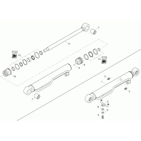 Bucket Cylinder Assembly