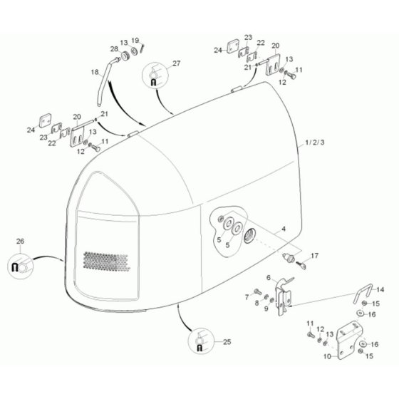 Engine Hood Assembly