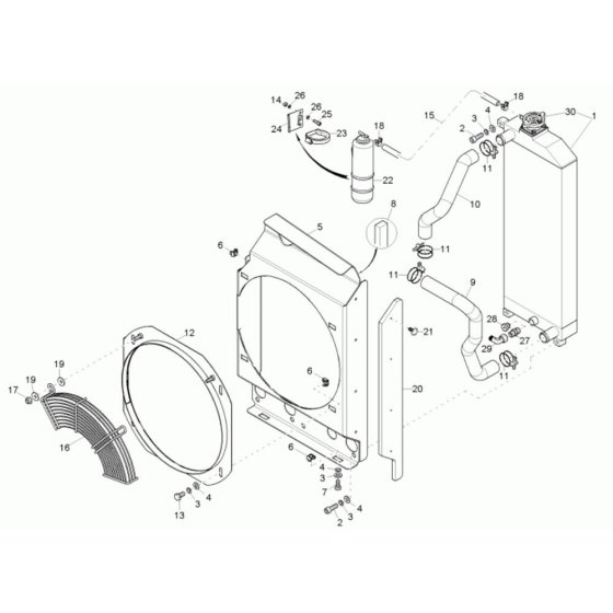 Water Cooler Assembly