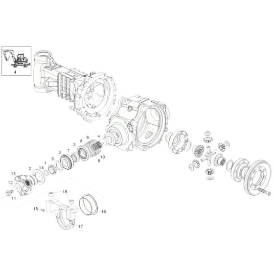 Differential Steering Axle