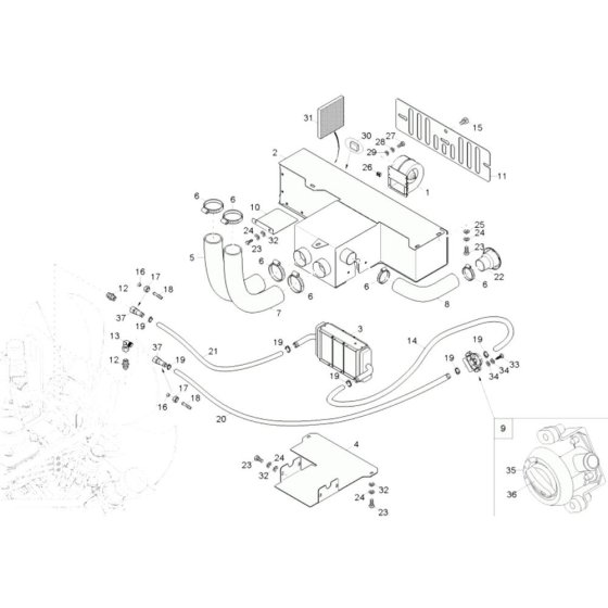 Heating Assembly - Wacker 6503