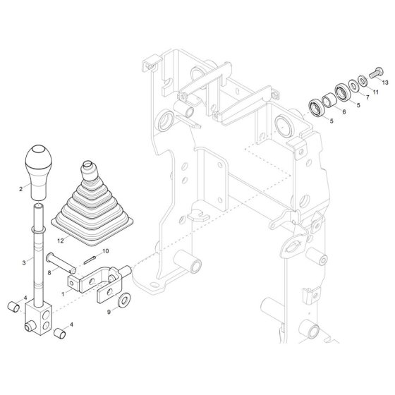 Boom Lever Assembly