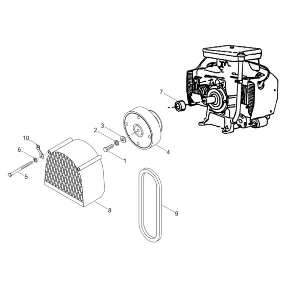 Clutch Assembly for Wacker