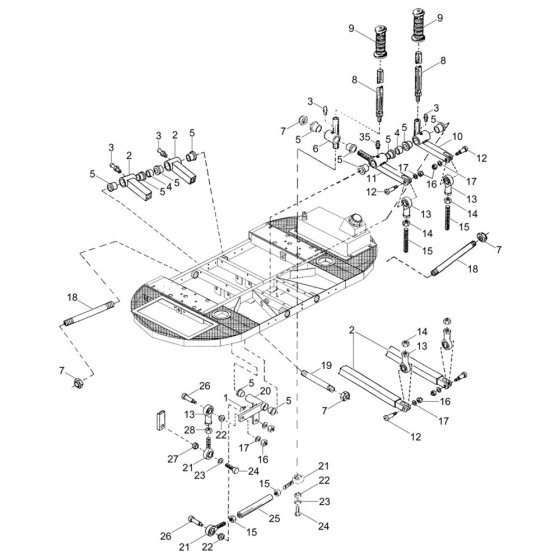 Steering Assembly for Wacker CRT 36