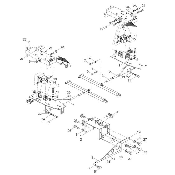 Crosshead Assembly for Wacker