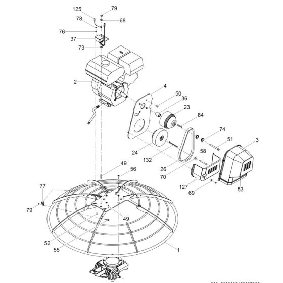 Drive System for Wacker CT48-13