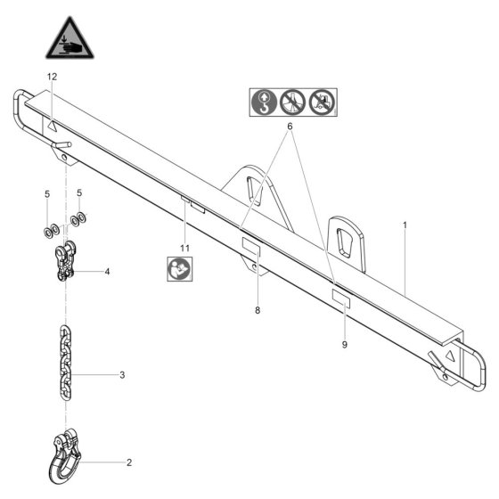 Cross Beam Assembly for Wacker