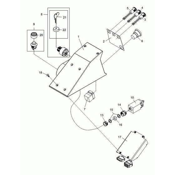 Housing Assembly for Wacker DPU100/70