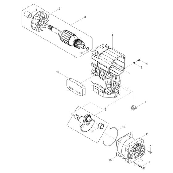 Motor Head Assembly