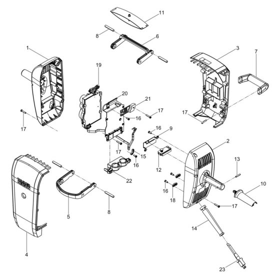 Bonnet Assembly for Wacker