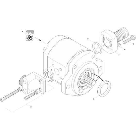 Hydraulic Pump Assembly