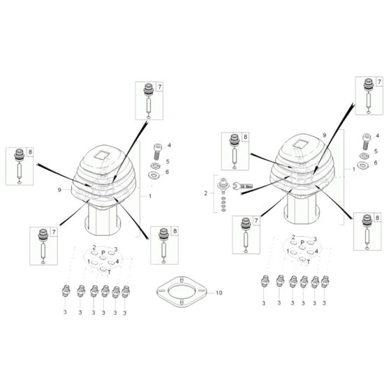 Joystick Assembly for ET18