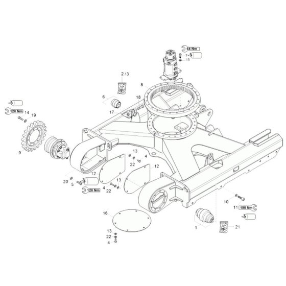 Undercarriage Assembly for ET24