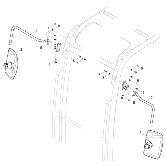 Mirror Assembly for ET24