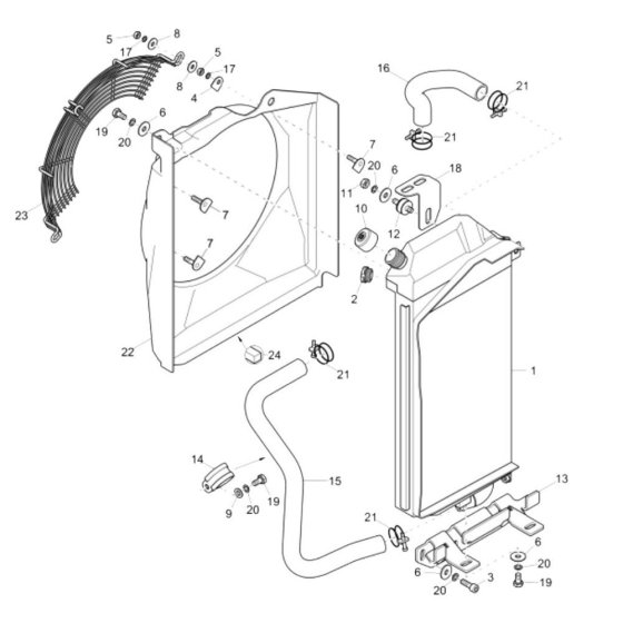 Water Cooler Assembly