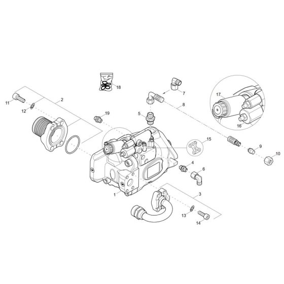 Hydraulic Pump Assembly