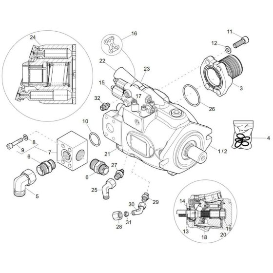 Hydraulic Pump Assembly