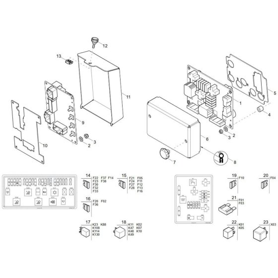 Relay Box for Wacker ET65