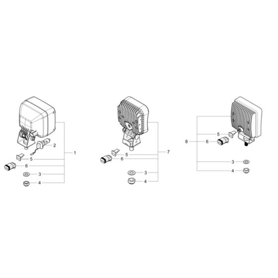 Working Light Assembly