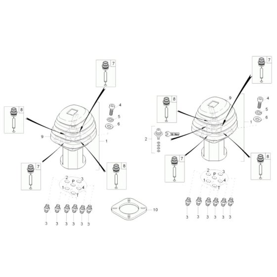 Joystick Assembly for Wacker EZ17