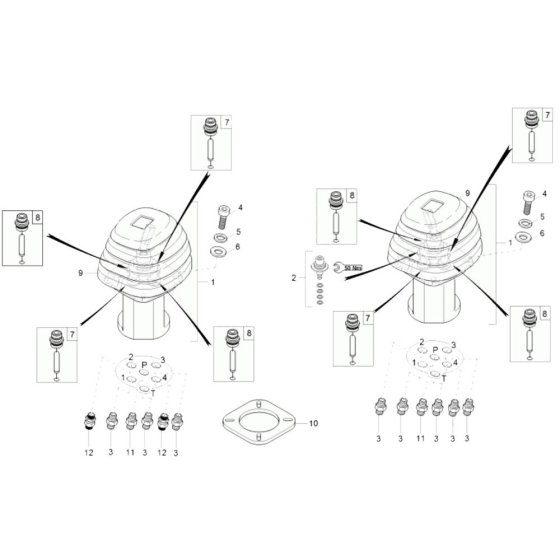 Joystick Assembly for Wacker EZ26