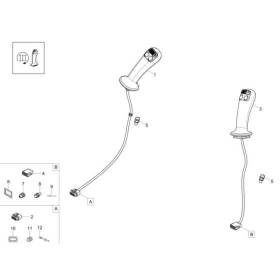 Joystick Assembly for EZ50