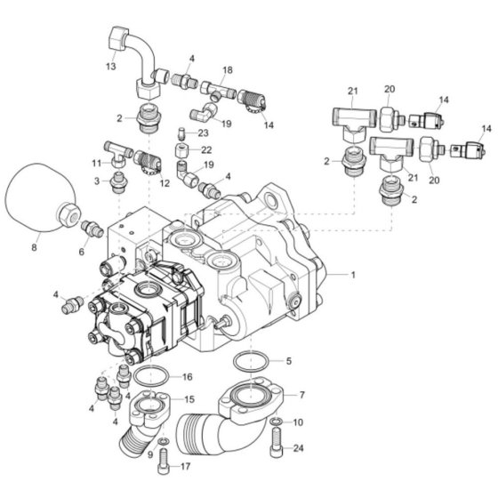 Hydraulic Pump Assembly