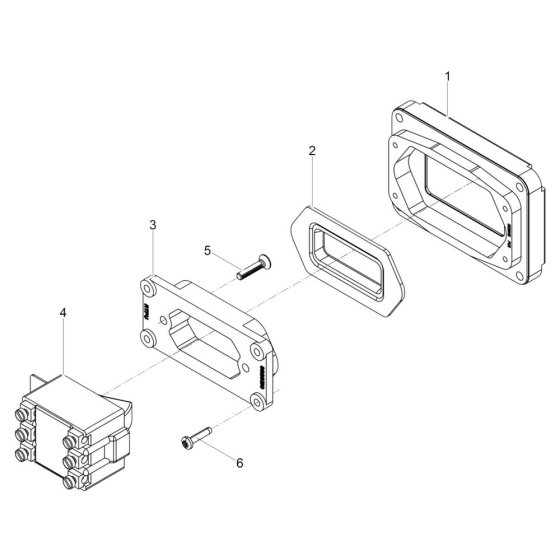 Cover Assembly for Wacker IRSEN 38