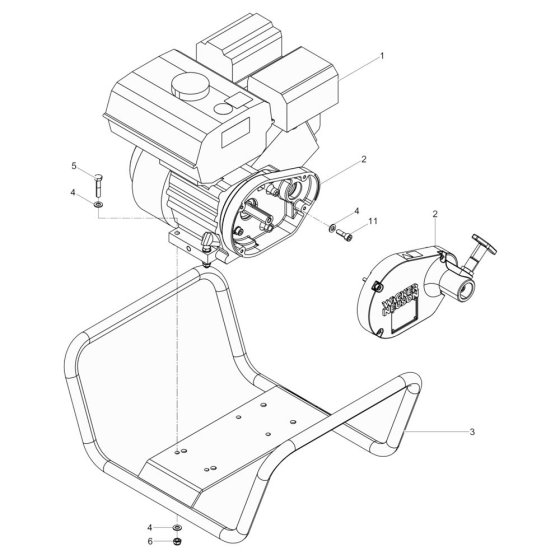 Frame Assembly for Wacker L5000/225