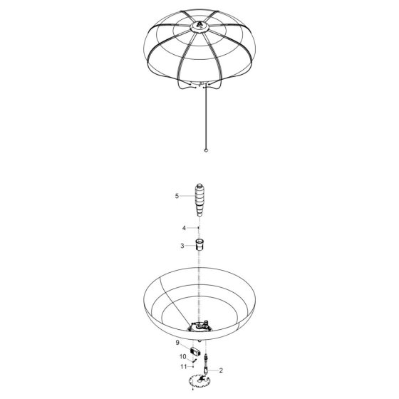 Light Assembly for Wacker LB80M