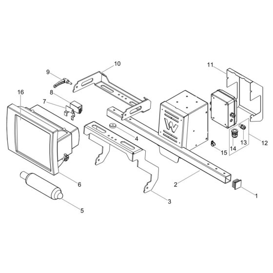 Light Assembly for Wacker LTS8K