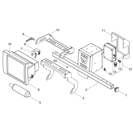 Light Assembly for Wacker LTS8L
