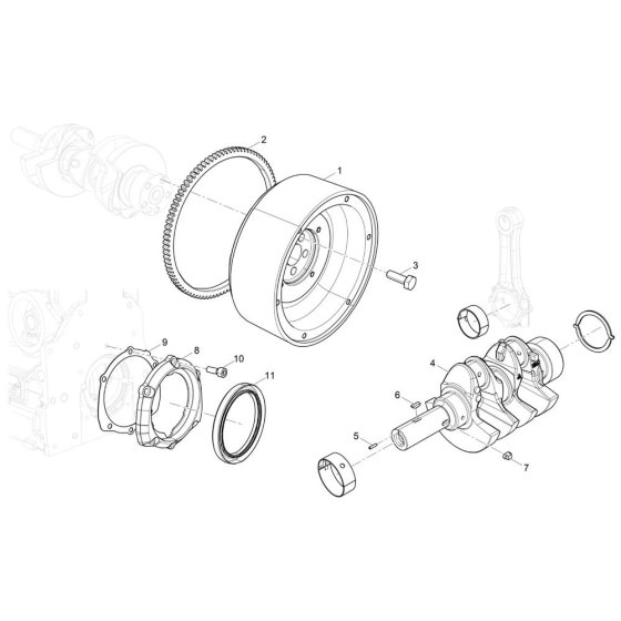 Crankshaft Assembly for LTV4L