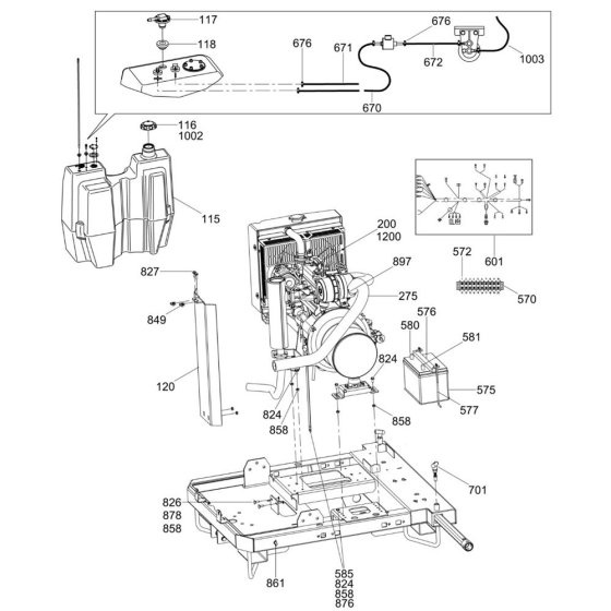 Fuel Tank Assembly for LTV6K